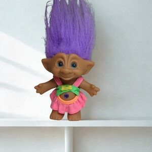 Vintage Treasure Troll Doll From Ace Novelty